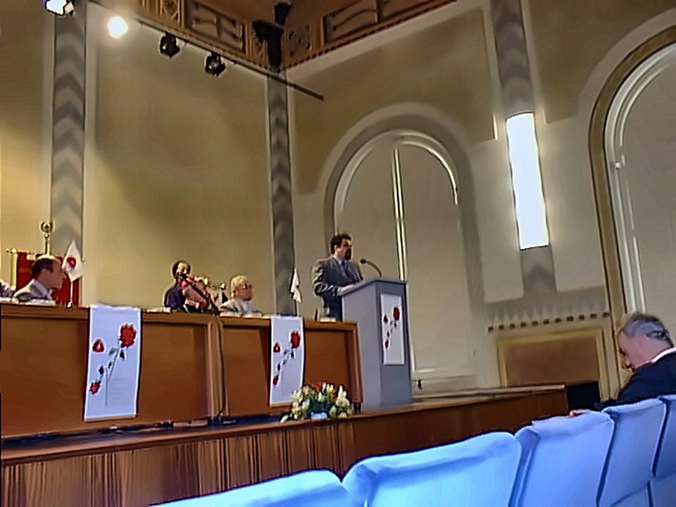 Una visione della sala