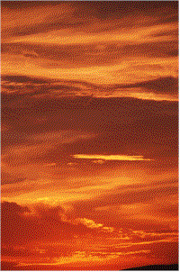 Uno splendido tramonto